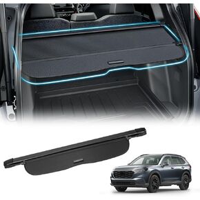 غطاء البضائع لعام 2023 2024 هوندا CRV قابل للسحب الخلفي الجذع الأمتعة الأمتعة الأمن غطاء الظل درع 2024 هوندا CRV الملحقات تناسب EX، الرياضة الهجين، EX-L، الرياضة بجولة الهجين in Kuwait