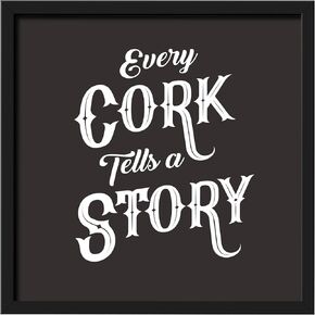 حامل فلين النبيذ من كريس ستاف | إطار صندوق الظل 11 بوصة × 11 بوصة منظم عرض تخزين الفلين | حاملات فلين مثبتة على الحائط، على سطح الطاولة والكونترتوب، صندوق ظلال لديكور النبيذ (أسود، كل فلين) in Kuwait