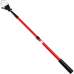 Effekt Manufaktur Premium Telescope Golf Ball Retriever 23''L - أسود وأحمر - أداة التقاط ألومنيوم متعددة الأغراض مع قبضة مريحة - متعددة الاستخدامات للجولف وقرص الجولف، وقفاز الجولف in Kuwait