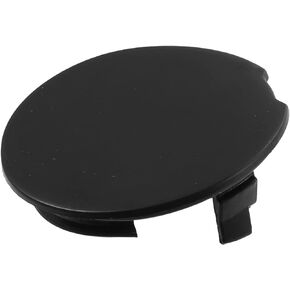 Motoforti Front Right Bumper Impact Joint Cover Cap, Towing Hitch Cover, for Ford Explorer 2011-2015, Plastic, BB5Z-17A900-APTM, Black