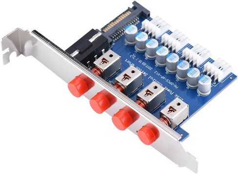 HDD Power Switch, HDD Power Control Switch Hard Drive Selector SATA Drive Switcher for Desktop PC Computer, HDD Button Switch in Kuwait