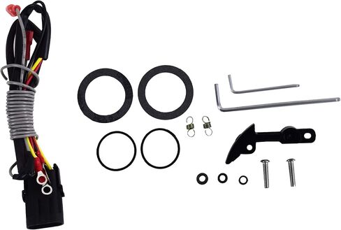 A-Team Performance - Pro Billet Series - Compatible with CHEVY GMC Chevrolet SBC BBC V8 327 350 396 454 Ready to Run Distributor with Fixed Collar R2R Red Cap in Saudi Arabia