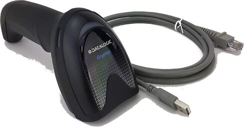 Datalogic Gryphon GD4500 Serials متعدد الاتجاهات 2D/1D ماسح الباركود/التصوير (كثافة عالية، بدون حامل، USB) in Kuwait
