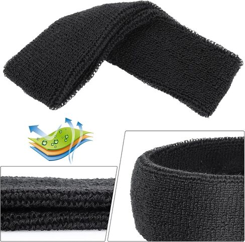 4 Pcs Sport Kids Headbands,Sweat Headband for Boys Girls Athletic Elastic Headbands Colorful for Football Basketball Headband,Over 5 Years Old in Saudi Arabia