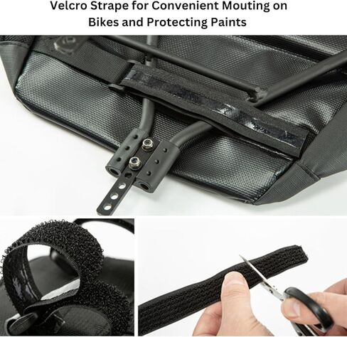 50L Bike Panniers, Water Proof Large Capacity Bags for Rear Rack Back of Bicycles Including Electric Ebike, Bike Trunk, Reflective Trims, Shoulder Bag Convertible in Kuwait