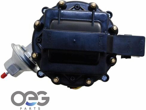 موزع HEI جديد متوافق مع Chevy GM 1955-1983 1984 1985 1986 SBC 283 305 307 327 350 400 BBC 396 427 454 V8 Gas OHC W/Black Cap JM6501 HEID-G9000BK-1 66941CC موزع إشعال عالي الطاقة in Kuwait