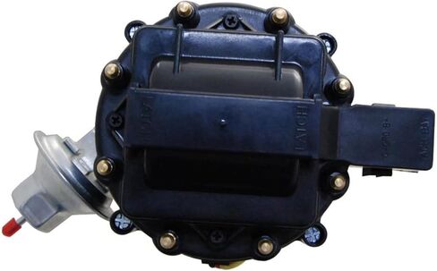 موزع HEI جديد متوافق مع Chevy GM 1955-1983 1984 1985 1986 SBC 283 305 307 327 350 400 BBC 396 427 454 V8 Gas OHC W/Black Cap JM6501 HEID-G9000BK-1 66941CC موزع إشعال عالي الطاقة in Kuwait