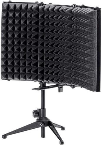Monoprice Stage Right Series Desktop Microphone Isolation Shield, (602620) in Saudi Arabia