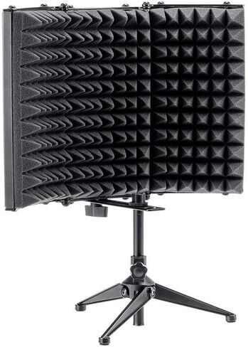 Monoprice Stage Right Series Desktop Microphone Isolation Shield, (602620) in Saudi Arabia