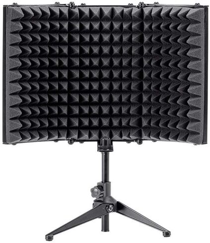 Monoprice Stage Right Series Desktop Microphone Isolation Shield, (602620) in Saudi Arabia