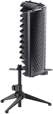 Monoprice Stage Right Series Desktop Microphone Isolation Shield, (602620) in Saudi Arabia