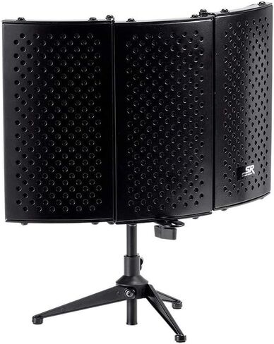 Monoprice Stage Right Series Desktop Microphone Isolation Shield, (602620) in Saudi Arabia
