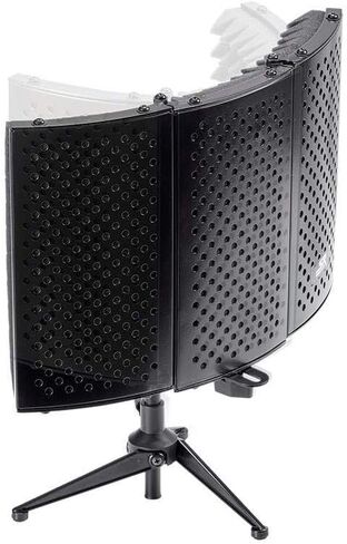 Monoprice Stage Right Series Desktop Microphone Isolation Shield, (602620) in Saudi Arabia