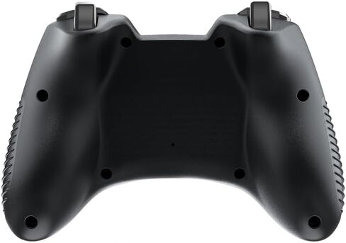 وحدة تحكم الألعاب اللاسلكية EasySMX لأجهزة Windows 7 8 10 11 12 PC/Laptop/PS3/Android/Switch/Steam Deck، وحدة تحكم ألعاب الكمبيوتر ثنائية الاهتزاز مع Turbo، 4 مفاتيح مخصصة - أسود in Kuwait