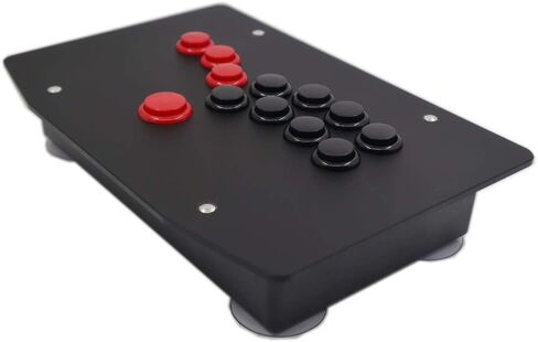 RAC-J500B-PS جميع الأزرار عصا التحكم في ألعاب الفيديو لأجهزة PS4/PS3/PC Sanwa OBSF-24 30 in Kuwait