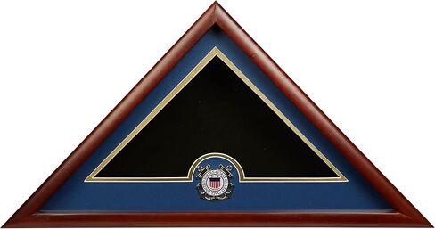 حافظة عرض العلم الأمريكي مع ميدالية POW MIA مصنوعة من مواد فاخرة - صُنعت في الولايات المتحدة الأمريكية in Kuwait