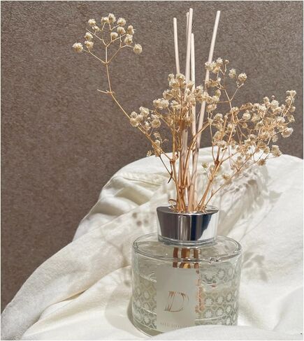 Clean Linen Scent Diffuser with Nice Diffuser Sticks,Strong Scented Reed Diffusers for Home,Elegant Scent with Flower Wood Fragrance,Smell Good for Home,Office Desk Decor,150ml Diffuser Oil in Saudi Arabia