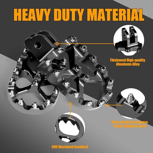 M8 Motorcycle Foot Pegs For Harley Low Rider S / Softail Slim FLSL 107 / Lower Rider FXLR 107 / Street Bob FXBB 107 / Fat Bob FXRB 107/ Sport Glide FLSB 107 / FXLRS 2018-2022 (Black) in Kuwait