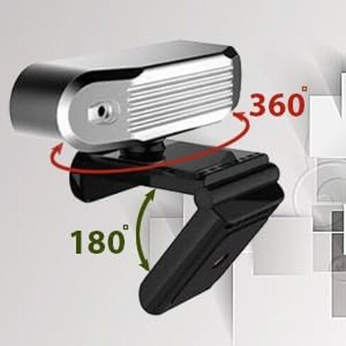 كاميرا ويب 1080 بكسل مع ميكروفون، وكاميرا ويب USB HD، وكاميرا ويب خارجية للكمبيوتر التوصيل والتشغيل لأجهزة الكمبيوتر المحمول والكمبيوتر المكتبي والبث والمكالمات عبر الإنترنت ومؤتمرات الفيديو والتدريس والألعاب in Kuwait