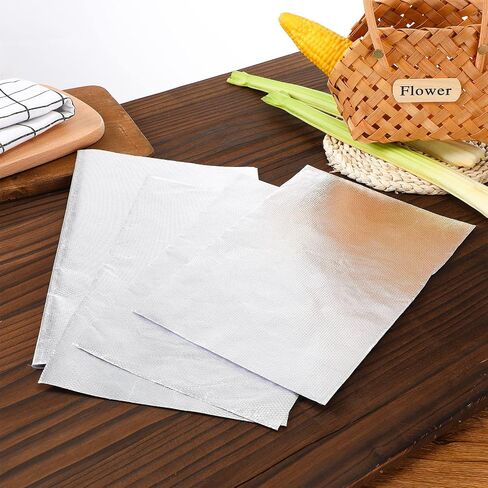8 Sheet 12'' x 30'' Aluminized Heat Shield Adhesive Backed Thermal Barrier Insulation Wrap Heat Shield Tape Cool Tapes Self Adhesive Heat Resistant Tape for Hose and Auto Use in Saudi Arabia
