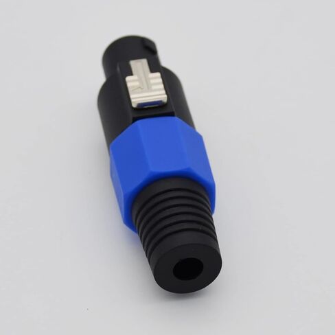 Speakon to 1/4 Speaker Cable 3ft,Speakon to 1/4 Inch Right Angle Connector Audio Plug Speaker Cables Adapter 12 Gauge Connection for Amplifier/Monitor/Stage/Studio - 2 Pack 3 feet in Kuwait