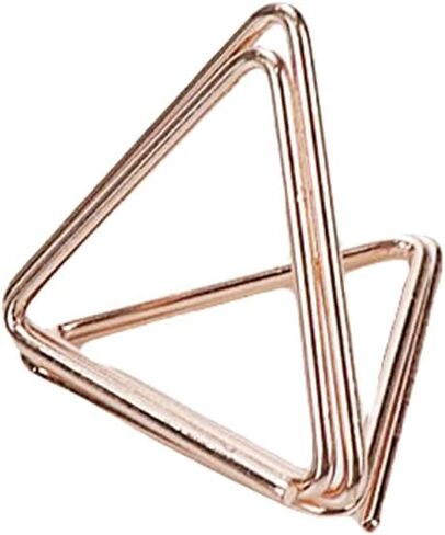 20pcs Mini Place Card Holders Metal Wire Menu Memo Clips Photo Holder Small Table Number Holders Pictures Cards Stand Clips for Wedding Birthdays Anniversary Party - Heart-shaped Gold in Saudi Arabia