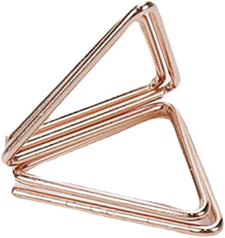 20pcs Mini Place Card Holders Metal Wire Menu Memo Clips Photo Holder Small Table Number Holders Pictures Cards Stand Clips for Wedding Birthdays Anniversary Party - Heart-shaped Gold in Saudi Arabia