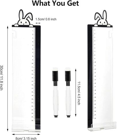 لوحة مذكرة لشاشة الكمبيوتر على شكل حيوان لطيف مع علامات المسح الجاف وحامل الهاتف، لوحة رسائل حامل الملاحظات اللاصقة لشاشة الكمبيوتر لخزائن شاشات الشاشات، اليسار واليمين (قطعتان) in Kuwait