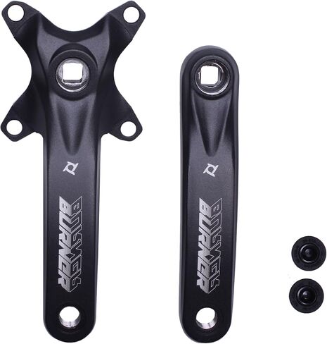 PROWHEEL Bike Crank Arm,One Pair Universal 152MM/160MM/165MM/170MM/175MM BCD 104MM Square Hole Bike Crank Arm for City Bike,Road Bike,Folding Bike,Mountain Bike,Ebike in Saudi Arabia