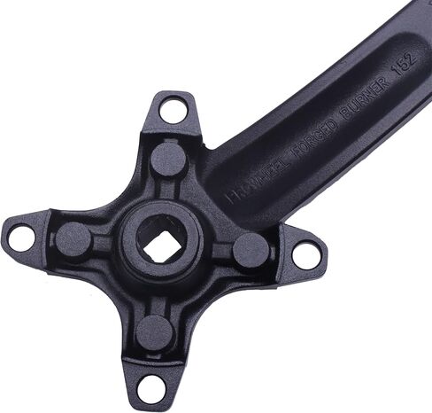 PROWHEEL Bike Crank Arm,One Pair Universal 152MM/160MM/165MM/170MM/175MM BCD 104MM Square Hole Bike Crank Arm for City Bike,Road Bike,Folding Bike,Mountain Bike,Ebike in Saudi Arabia