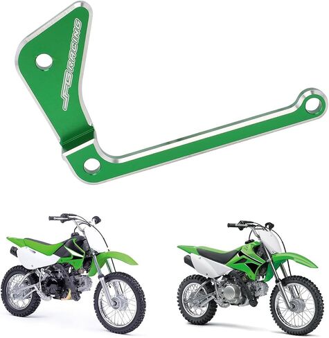 حافظة حماية JFG RACING KLX 110، حافظة حماية محرك الدراجة الترابية CNC لـ KLX 110 KLX 110L 2002-2023 DRZ 110 2003-2006 أسود in Kuwait