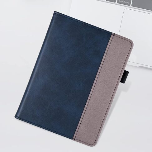 BOZHUORUI Stand Case for Kindle Paperwhite 5th/6th/7th Generation (2012-2017 Release,Model EY21 & DP75SDI) - PU Leather Protective Sleeve Cover with Hand Strap and Auto Sleep/Wake (Rock Black) in Kuwait