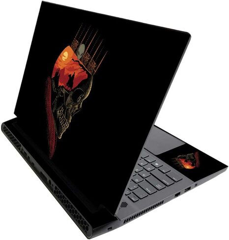 MightySkins Skin for Alienware M17 R3 (2020) & M17 R4 (2021) - American Gothic Pop | Protective Viny wrap | Easy to Apply and Change Style | Made in The USA in Kuwait