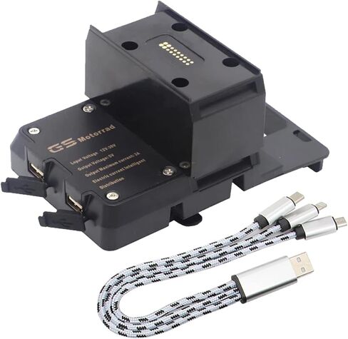 USB الهاتف المحمول دراجة نارية الملاحة قوس USB شحن دعم يناسب R1200RT 2014-2021 R1250RT 2019 2020 2021 الهاتف المحمول كليب الملاحة قوس R1250RT R1200RT in Kuwait