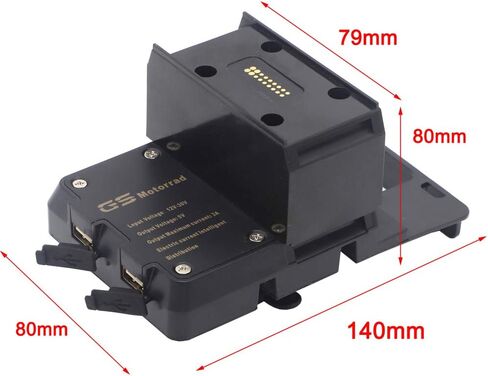 USB الهاتف المحمول دراجة نارية الملاحة قوس USB شحن دعم يناسب R1200RT 2014-2021 R1250RT 2019 2020 2021 الهاتف المحمول كليب الملاحة قوس R1250RT R1200RT in Kuwait