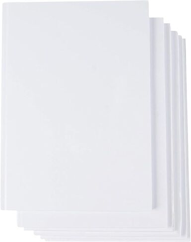 Paper Junkie Hardcover Journals, White Sketchbook (7 x 10 in, 18 Sheets, 6 Pack) in Saudi Arabia