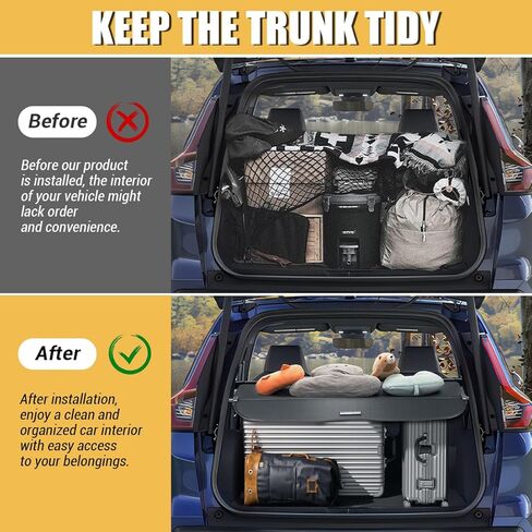 غطاء البضائع لعام 2023 2024 هوندا CRV قابل للسحب الخلفي الجذع الأمتعة الأمتعة الأمن غطاء الظل درع 2024 هوندا CRV الملحقات تناسب EX، الرياضة الهجين، EX-L، الرياضة بجولة الهجين in Kuwait