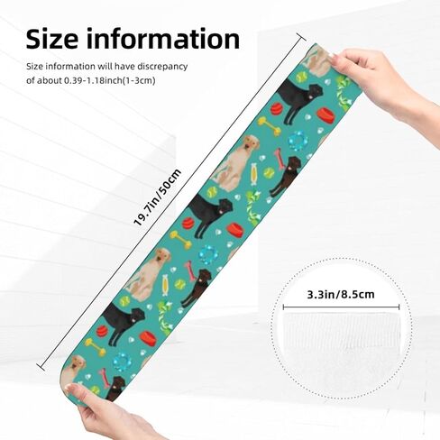 Chegna Labrador Retriever Toys Dog Dogs Dog Black Lab Yellow Lab Chocolate Lab Dog Dog Desig جوارب ضغط للنساء والرجال الدورة الدموية 15-20 مم زئبق هو أفضل دعم للجري الرياضي وركوب الدراجات in Kuwait