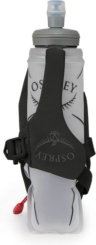 Osprey Duro Dyna Handheld Water Bottle with Hydraulics Soft Flask for Running, Dark Charcoal Grey in Saudi Arabia