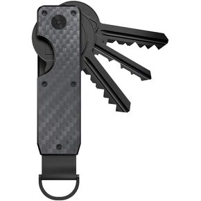Key Organizer Compact Key Holder Metal Key Chain with Compass Minimalist