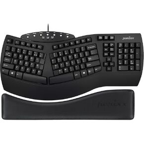 Perixx Ergonomic Keyboard with Wrist Rest Bundle
