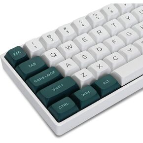 dagaladoo Anime PBT Keycaps,Colorful Manga Keycaps 60% 65% 100%, Dye Sublimation Custom Keycap, Cherry Profile Keyboard Key Caps for 60% 65% 75% 100% TKL US Layout Alice Mechanical Keyboard