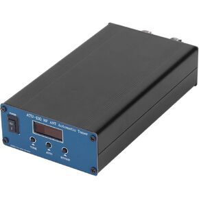 ATU-130 1.8‑50MHz 200W Micro Automatic Antenna Tuner, Antenna Tuner Shortwave Automatic Antenna Tuner Mini Antenna Tuner with Metal Housing