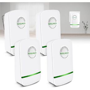 2Pack StopWatt Energy Saving Device,Intelligent Energy Saver,Power Energy Saver Electricity Saving Device Save Electricity,Electricity Saving Box Power Energy Savers Box Us Plug 90v-250v 30kw White