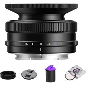 Ttartisan AF 14mm F3.5 APS-C Auto Focus Camera Camera Lens متوافقة مع Sony E Mount A5000 A6000 A5100 A6100 A6600 ZVE-10 FX30