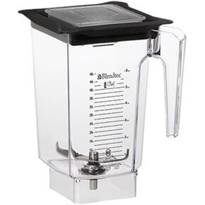 Blendtec Commercial WildSide Chef Blender Jar | 3 Qt. with Vented Gripper Lid