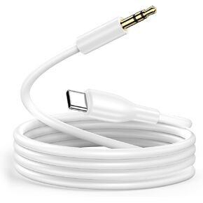 3.5mm Audio Aux to USB C Cord for iPhone 16 Plus 16e 16 Pro Max,3FT Type C to 3.5mm Headphone Jack Adapter Car Stereo Cable for Samsung Galaxy A56 A16 5G S25 Ultra S24 FE S23 Plus A15 A54 S22,Pixel 9
