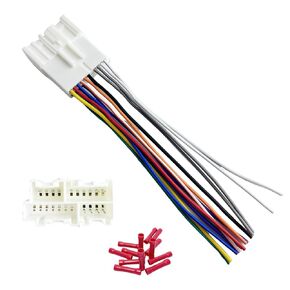 21Pin Car Radio Wiring Harness for Chevrolet 1995-2005 GMC 1995-2005 Aftermarket Radio Stereo Wire Cable for Astro Suburban Tahoe Sierra Car Stereo Wiring Harness Cable Install