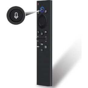 لاستبدال Samsung TV عن بُعد ، لعام 2019-2024 Samsung Remote Control للتلفزيون الذكي مع التحكم الصوتي ، لـ BN59-01385A (بدون Solarcell)