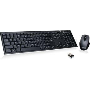 Iogear طويلة المدى 2.4 جيجا هرتز اللوحة اللاسلكية وسرد الماوس ، GKM552R